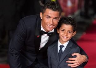 Cristiano Ronaldo Jr. debuta como modelo