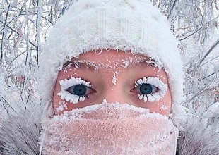 ¿Mueres de frío? Espera a saber a cuántos grados están en Rusia