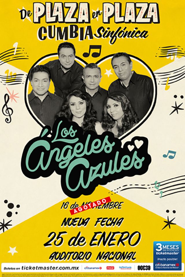 Los Ángeles Azules vuelven al Auditorio Nacional Música LOS40 México