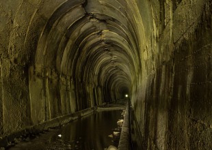 Captan aterrador sonido en un túnel abandonado