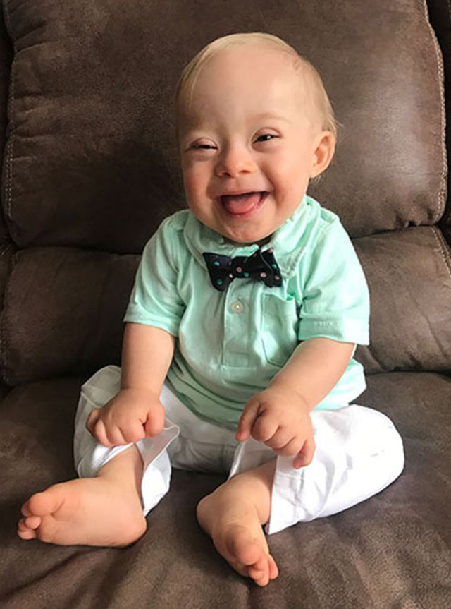 Lucas Warren, el primer bebé Gerber con Síndrome de Down