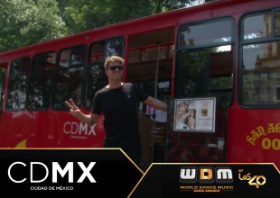 Tujamo recorre la CDMX antes de los WDM Radio Awards
