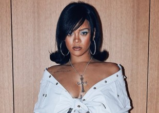 Rihanna posa en sexy lencería
