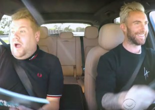 Adam Levine rompe las reglas de velocidad del Carpool Karaoke