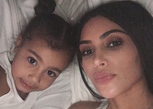 Kim Kardashian reacciona así cuando su hija arruina su maquillaje