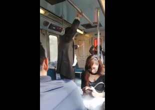 Realizan 'exorcismo' en vagón del Metro