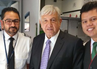 Piloto felicita a AMLO por triunfo en las elecciones
