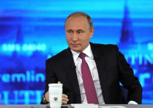 Putin estrena programa de televisión