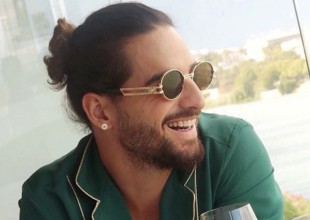 Maluma y Vadhir Derbez lucen idénticos con este cambio de look