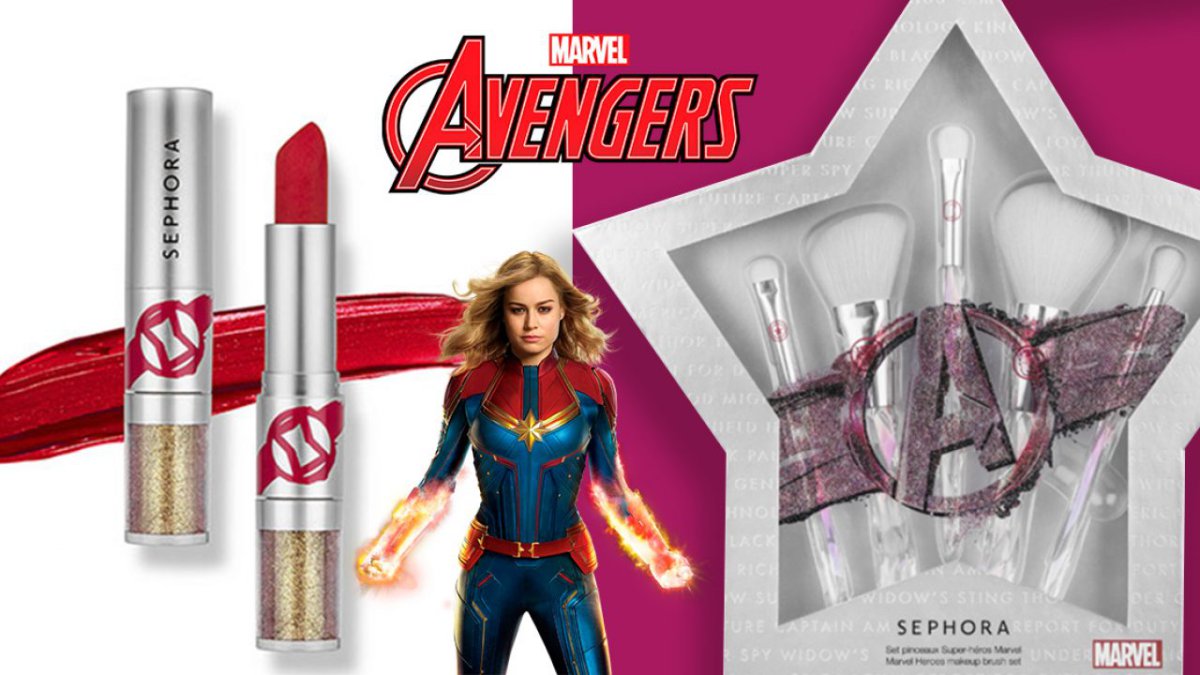 ¿Conoces la nueva colección de maquillaje inspirada en Marvel?