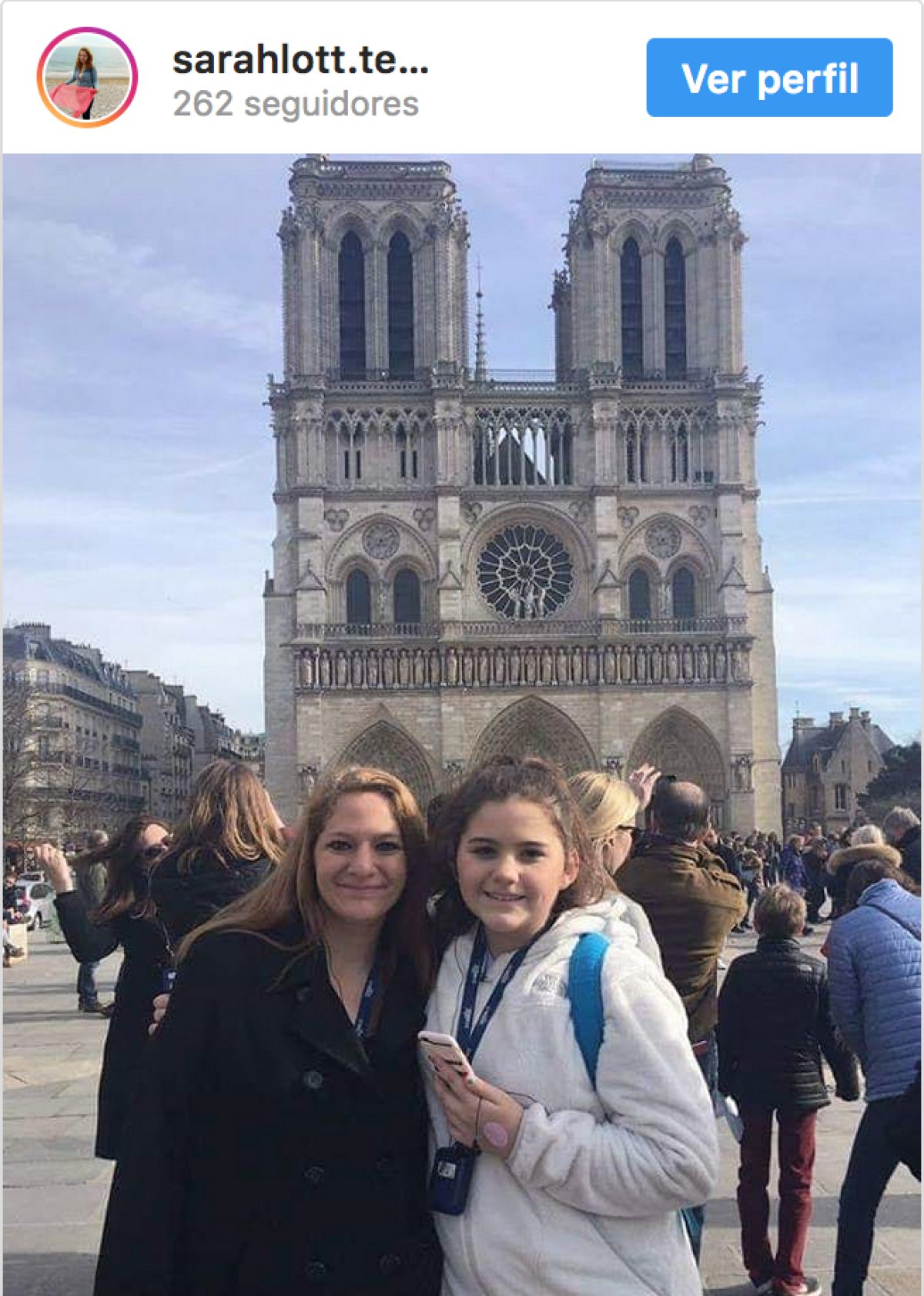 Después de la tragedia usuarios en redes recuerdan su visita a Notre Dame