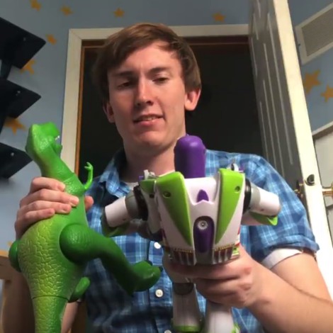 Recrearon "Toy Story 3" con juguetes reales