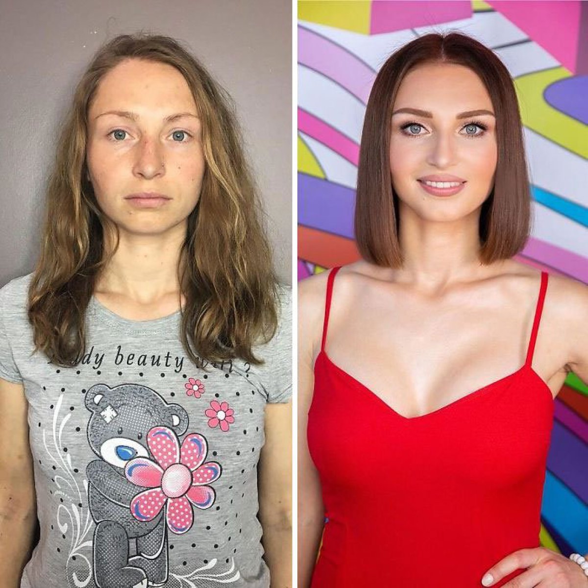 Chicas antes y después de un sorprendente cambio de look