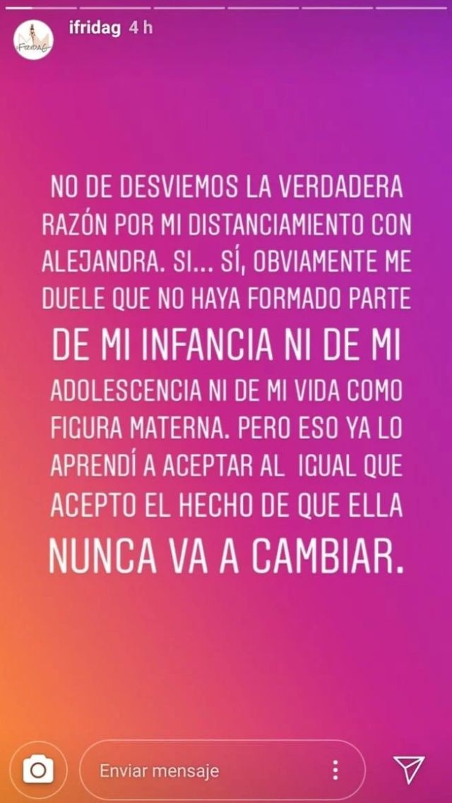 Frida Sofia Revela Los Secretos De Alejandra Guzman Y Su Ex Actualidad Los40 Mexico
