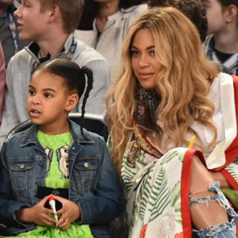 Blue Ivy Carter, hija de Beyoncé y Jay-Z debutó como cantante