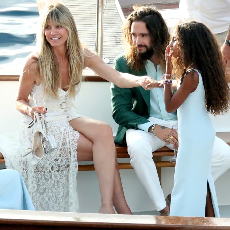 Heidi Klum y Tom Kaulitz se casan por segunda vez ¡Boda en Yate!