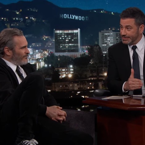 Critican a Jimmy Kimmel por entrevista incómoda a Joaquin Phoenix