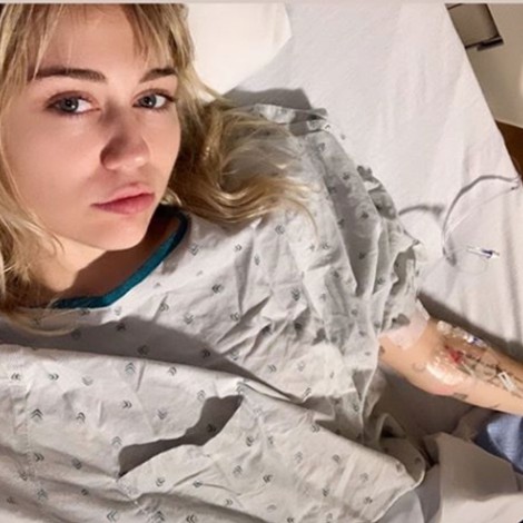 Miley Cyrus hospitalizada de emergencia