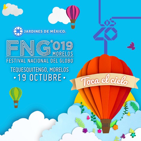 Toca el cielo en el Festival Nacional del Globo 2019