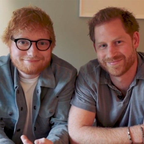 Ed Sheeran y el Príncipe Harry, dos pelirrojos unidos por la salud mental
