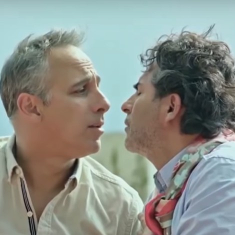 Raúl Araiza y Julio Bracho se besan para telenovela