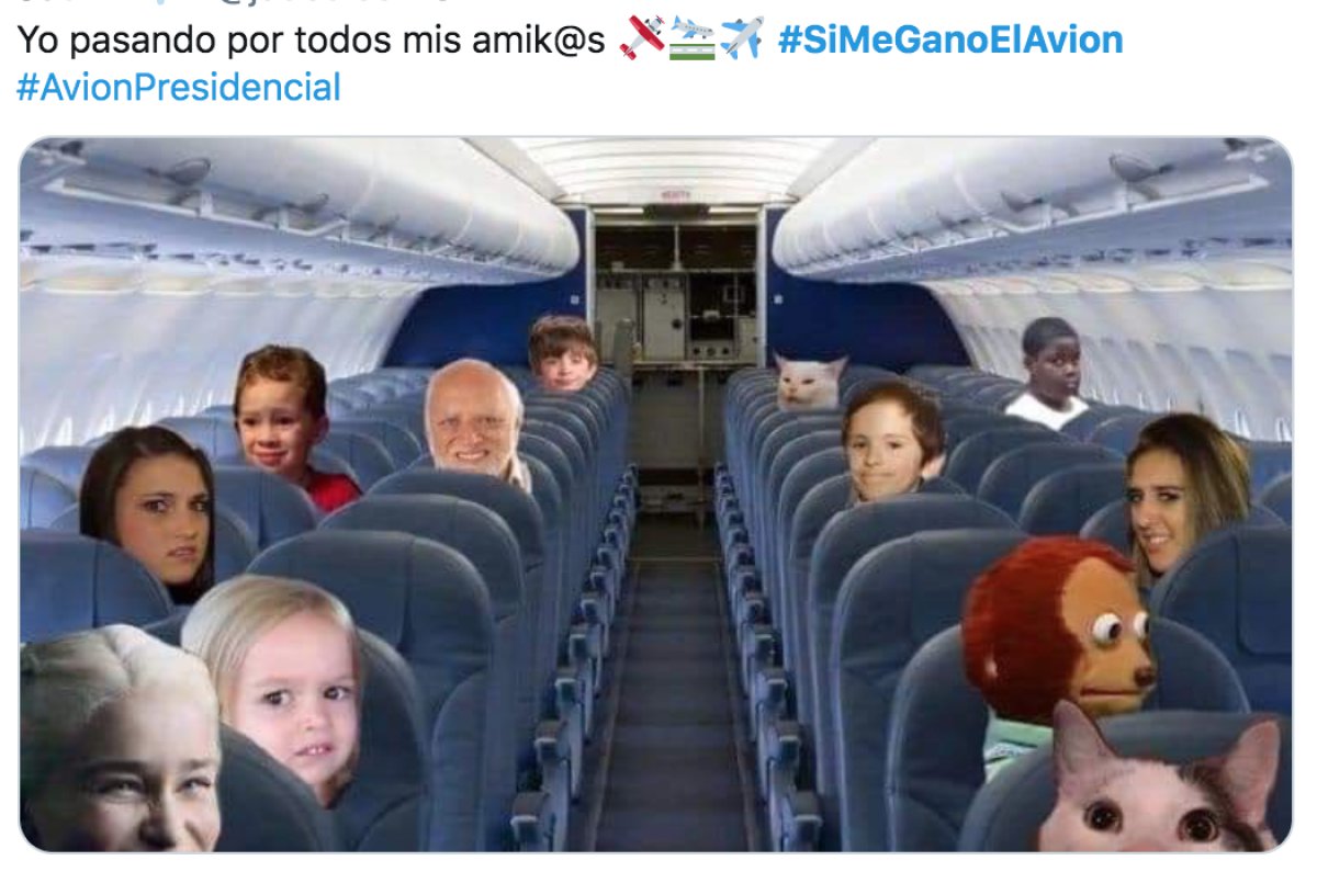 Meme Rifa Los mejores memes de la rifa del avión presidencial | Fotogalería ...