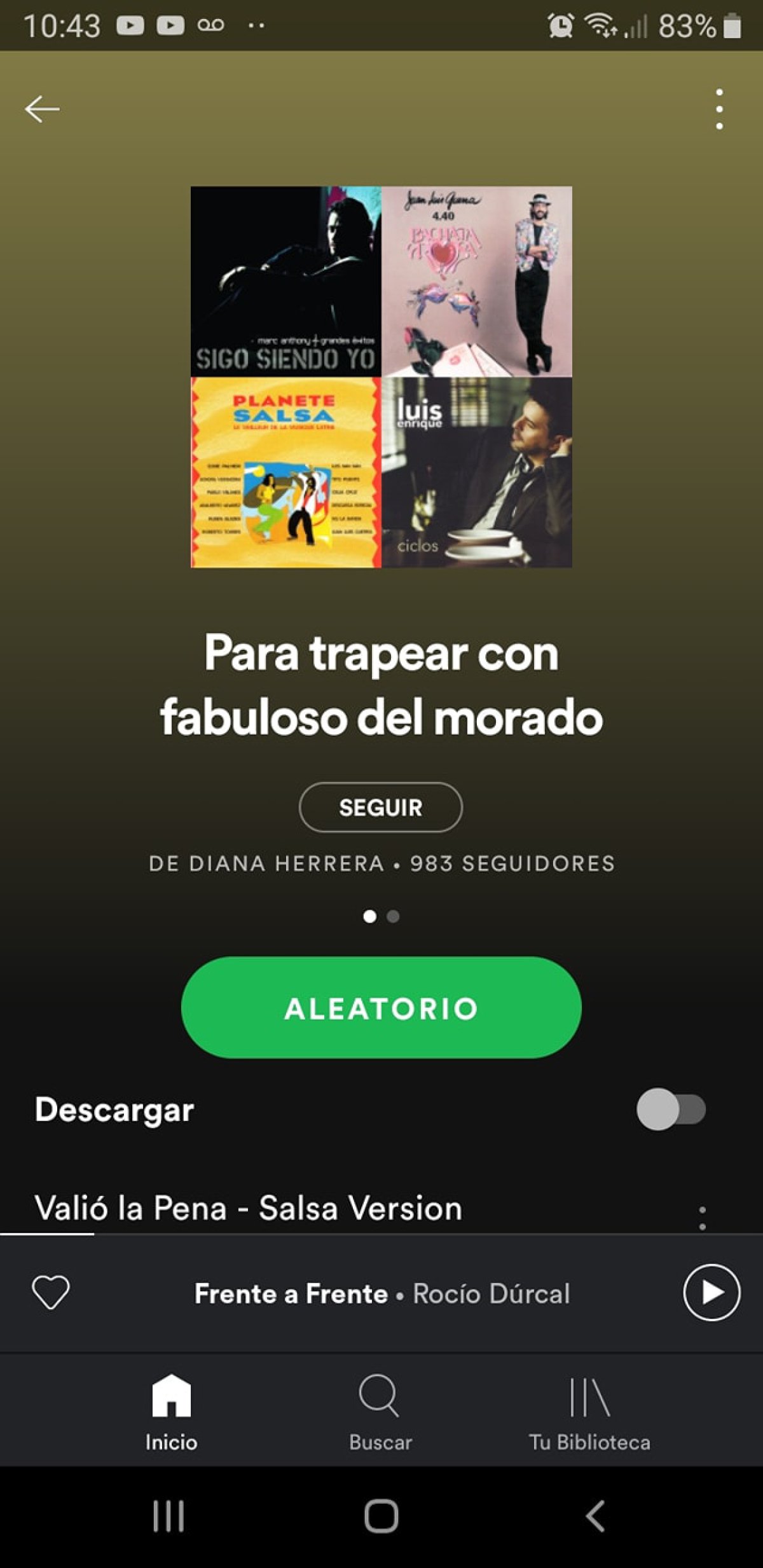 En Tu Casa O En La Mia Musica Playlist