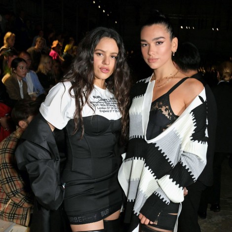 Dua Lipa y Rosalía criticadas por su after de los Grammy con strippers