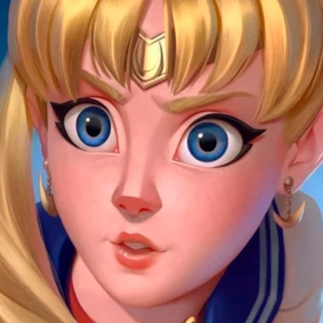Así se ven las chicas de ‘Sailor Moon’ con rasgos de princesas de Disney