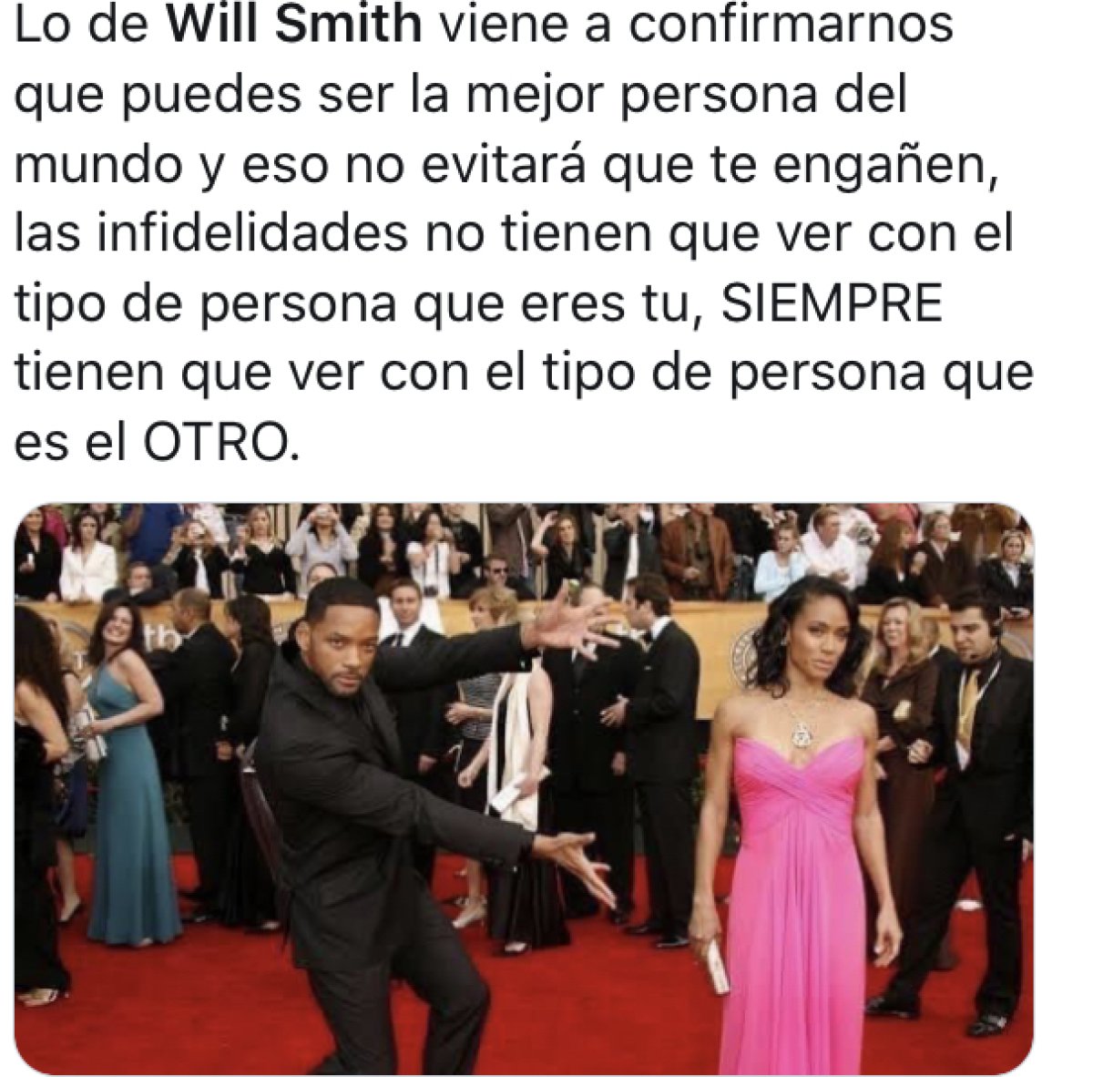 Los memes que dejó la infidelidad de Jada Pinkett a Will Smith
