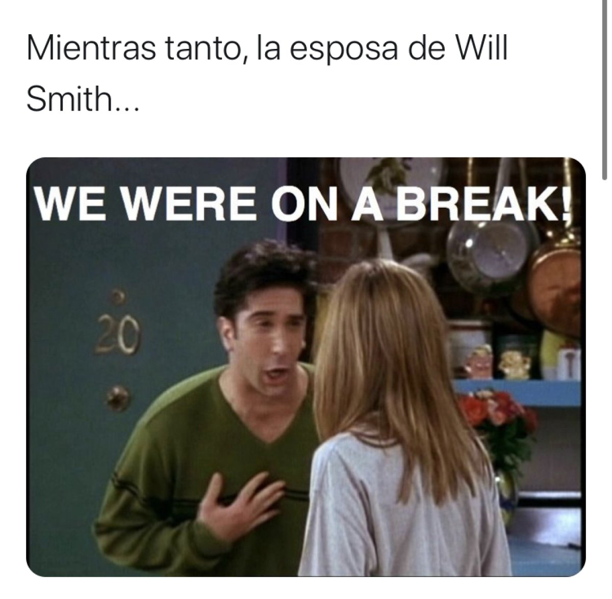 Los memes que dejó la infidelidad de Jada Pinkett a Will Smith