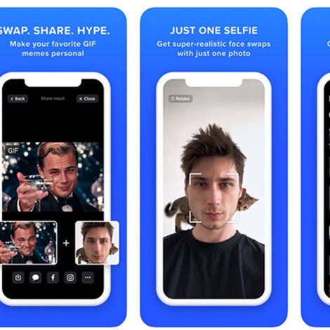 Con esta app podrás hacer gifts y memes con tu cara