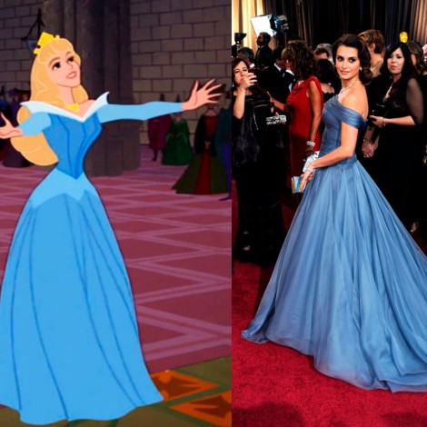 Famosas que han inspirado sus looks en las princesas de Disney