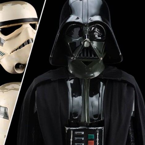 Harán subasta de mascaras y artículos originales con los que se filmaron películas de Star Wars