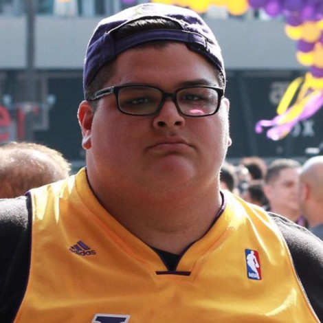Adelgazó 80 kilos en menos de un año inspirándose en Kobe Bryant