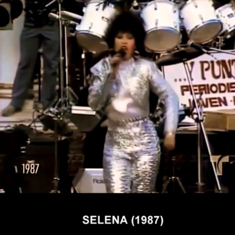 Comparan escena de concierto de Selena con presentación original