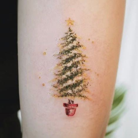 Tatuajes navideños ¿Te harías uno?