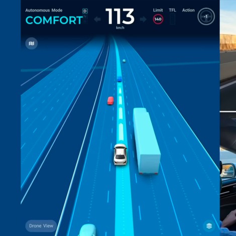 CES 2021: Intel acelera sus pruebas con vehículos autónomos