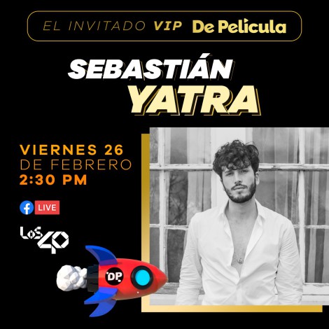 Sebastián Yatra presenta su nuevo sencillo “Adiós” en De Película de LOS40