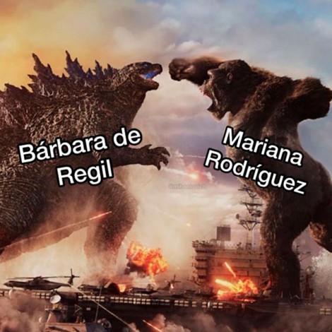 Pelea falsa entre Bárbara de Regil y Mariana Rodríguez se convierte en memes