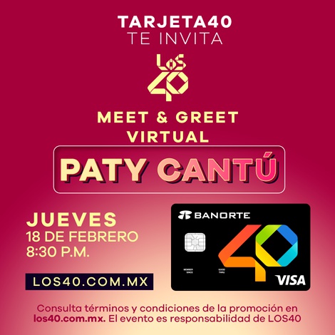 Paty Cantú en el meet & greet de LOS40