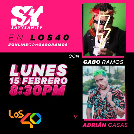 Caztro y PIPOBEATS, invitados en el webshow de Gabo Ramos - LOS40