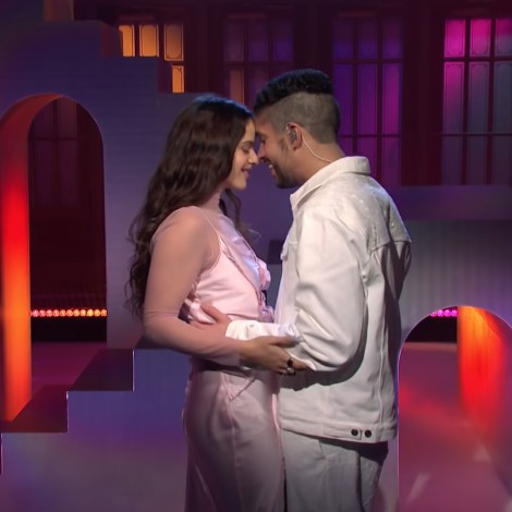 Casi al beso, Bad Bunny y Rosalía derrochan pasión en SNL