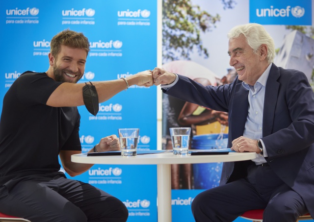 Pablo Alborán en Unicef.