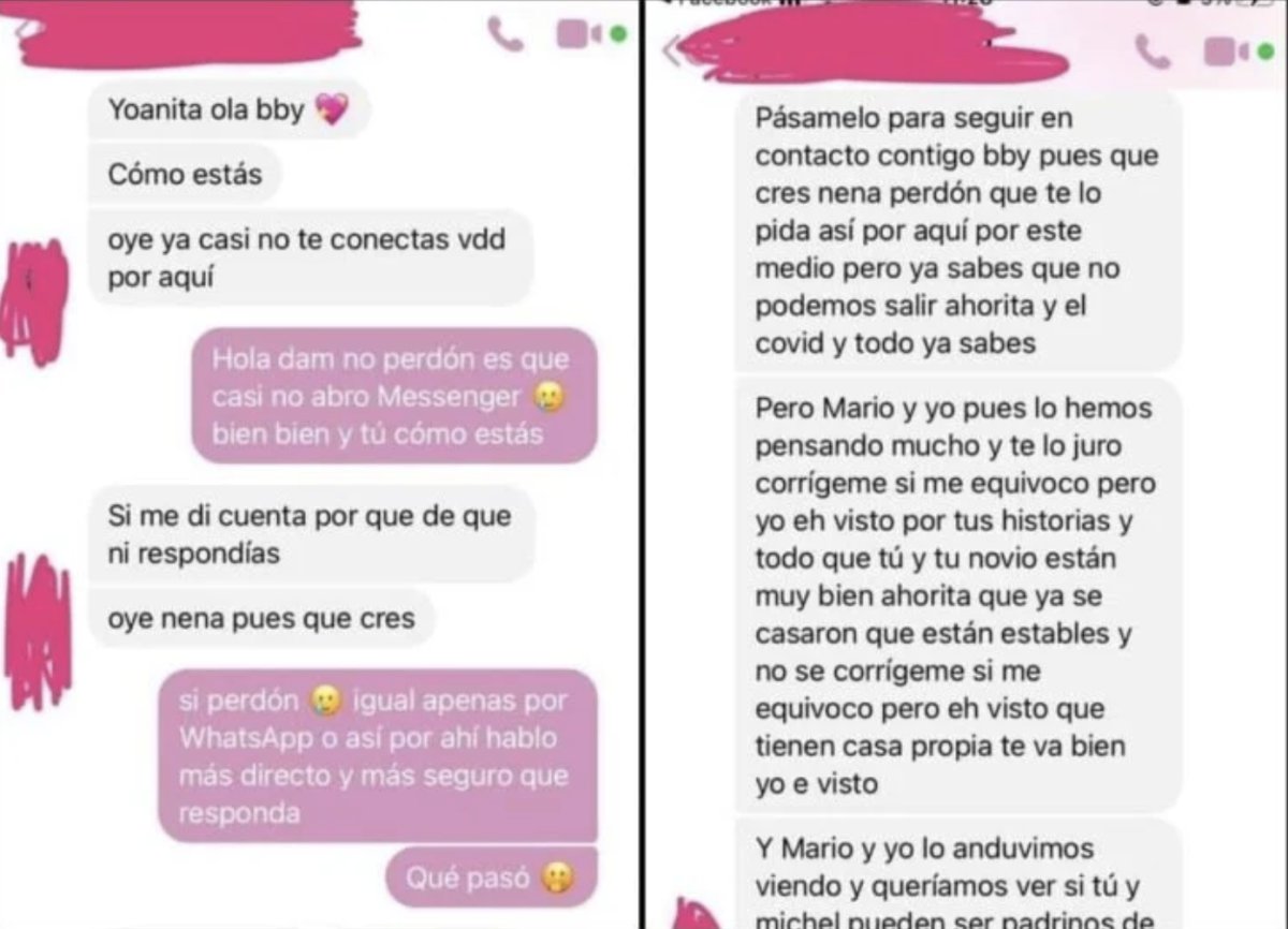 Mujer le escribe a su amiga que no ha visto en años para que pague la fiesta de su hija