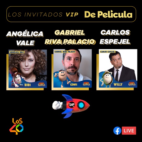 Un Rescate de Huevitos: Angélica Vale, Carlos Espejel y Gabriel Riva Palacio se convierten en los invitados VIP en De Película
