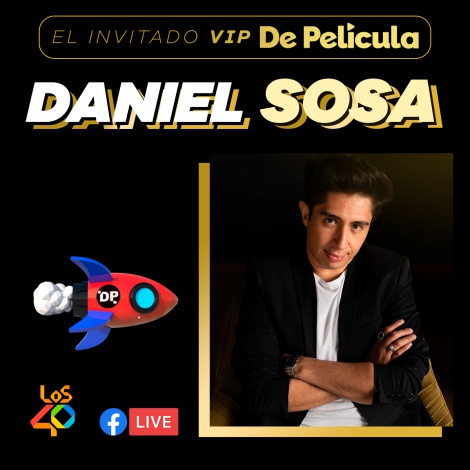 Daniel Sosa, de standupero a futuro actor; se convierte en el invitado VIP en De Película