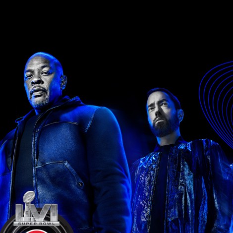 Kendrick Lamar, Eminem, Snoop Dogg, Dr Dre y Marie Blige, en el medio tiempo del Super Bowl