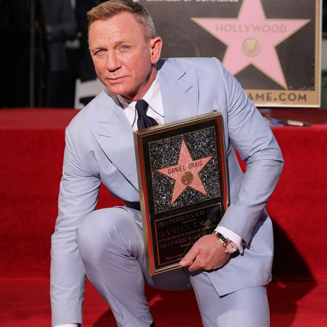Con estrella en el Paseo de la Fama, Daniel Craig cierra su ciclo con "James Bond"