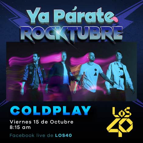 Entraremos al universo de Coldplay durante una entrevista exclusiva con LOS40